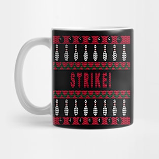 Bowling - Ugly Christmas Sweater Mug